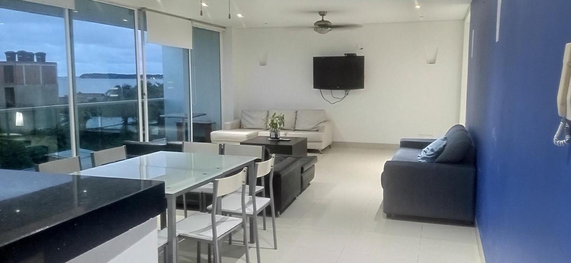 Apartamento Luxury Azul Beach La Boquilla Apartment Cartagena Ngoại thất bức ảnh